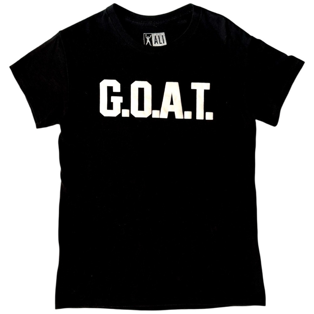 Muhammad Ali GOAT Graphic T-Shirt I Am The Greatest Officially Licensed Mens Tee